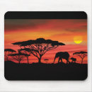 Search for elephant mousepads Sunset