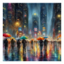 Recherche de pluies posters Paysage urbain