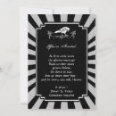Search for raven halloween invitations Black and white
