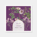 Search for purple floral napkins Flowers