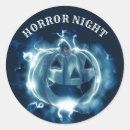 Search for evil pumpkin stickers Scary