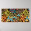 Recherche de peau de zèbre posters Africain