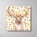 Search for stag canvas prints Watercolor