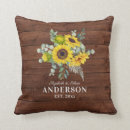 Search for sunflower pillows Botanical