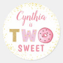 Search for 2nd birthday girl stickers Two sweet birthday