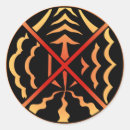 Recherche de soleil tribal autocollants Natif