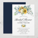Search for sunflower bridal invitations Summer