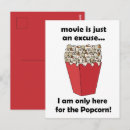 Search for retro popcorn postcards Movie night