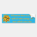 Search for solar bumper stickers Energy