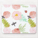 Recherche de libellule tapis souris Girly