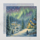 Search for aurora borealis christmas cards Snow