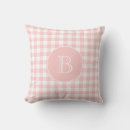 Search for pink gingham pillows Pastel
