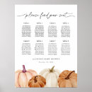 Search for pumpkin wedding seating charts Autumn