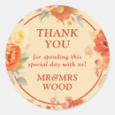 Search for fall thank you wedding stickers Rustic
