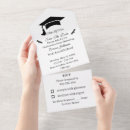 Search for trifold graduation invitations Minimalist