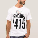Search for agincourt tshirts England