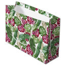 Search for palm leaf gift bags Monstera