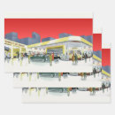 Search for mechanic wrapping paper Vintage