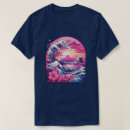 Search for the great wave tshirts Vaporwave