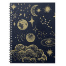 Search for moon and stars notebooks Sun