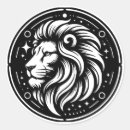 Search for celestial leo stickers Lion
