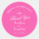 Search for pink white wedding stickers Bride and groom