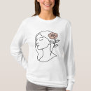 Recherche de visage femme tshirts Conception