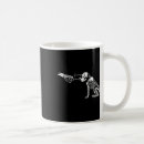 Search for dog skeleton mugs Black and white