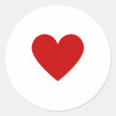 Search for red hearts stickers Red and white