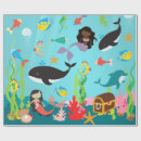Search for sea life wrapping paper Dolphins