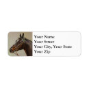 Search for horse return address labels Pony