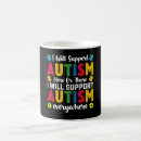 Search for support for autism mugs Acceptance