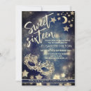 Search for blue masquerade party invitations Modern elegant