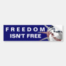 Search for freedom bumper stickers Veteran