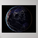 Search for satellite map posters City lights