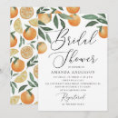 Search for garden bridal shower invitations Calligraphy