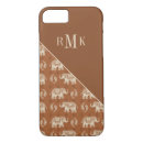 Search for elephant floral iphone cases Initials