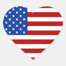 Search for red white blue hearts stickers United states
