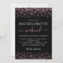 Search for gold glitter bachelorette party invitations Pink