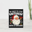 Search for bartender christmas cards Xmas