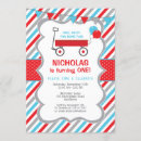 Recherche de chariot rouge invitations Pois