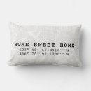 Search for map pillows Typewriter lettering