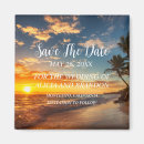 Search for save the date beach magnets Sand