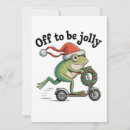 Search for funny frog christmas cards Santa