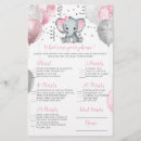Search for pink elephant baby shower games Whimsical