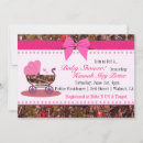 Search for pink camo invitations Baby
