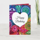 Recherche de mandala birthday cards Joyeux anniversaire