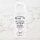 Search for thank you bottle tags Typography