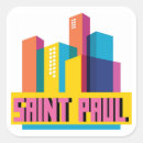 Search for urban design stickers Typography