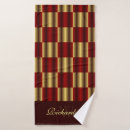Search for burgundy and gold bath towels Geometric